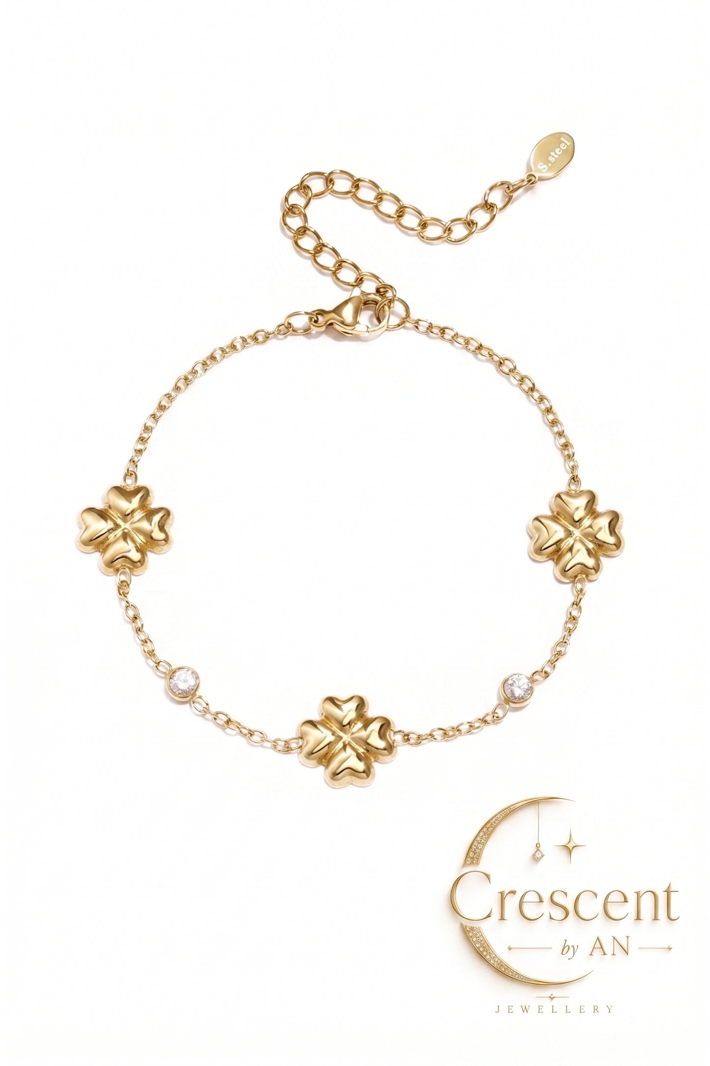 Clover Charm Bracelet