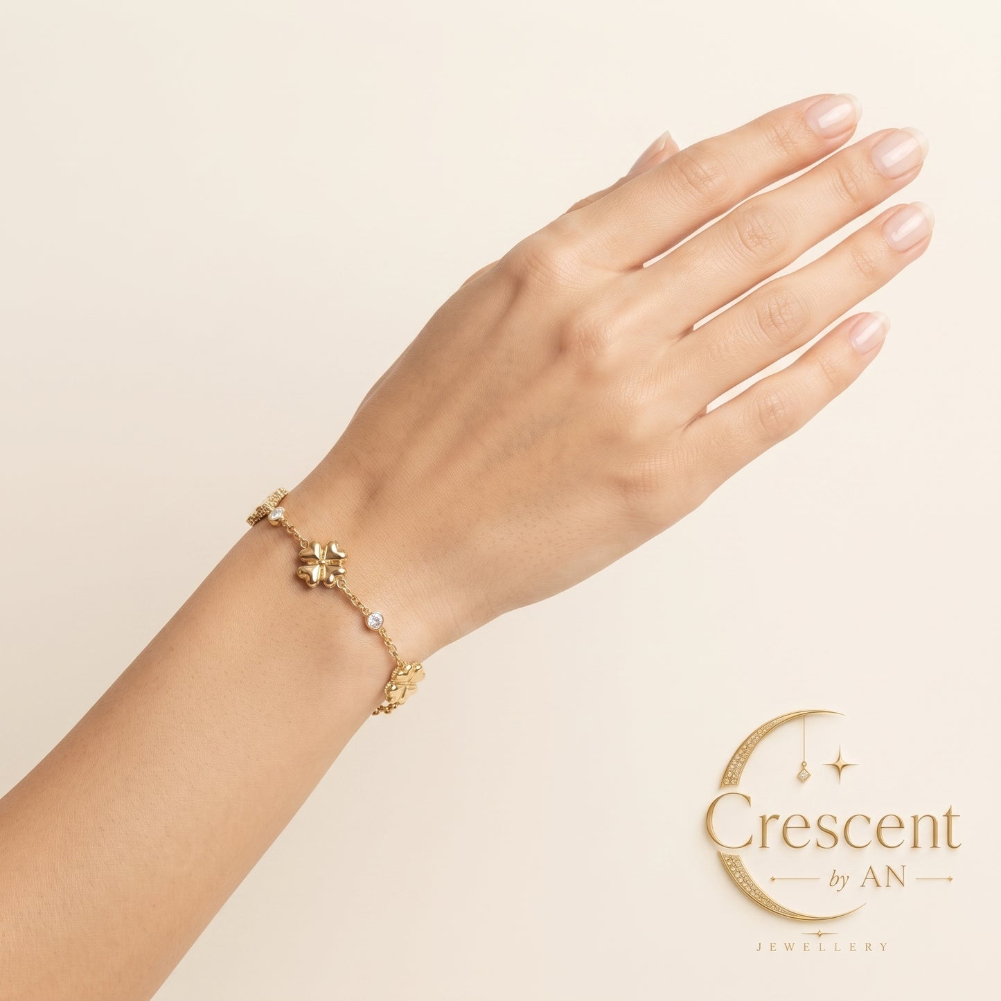 Clover Charm Bracelet