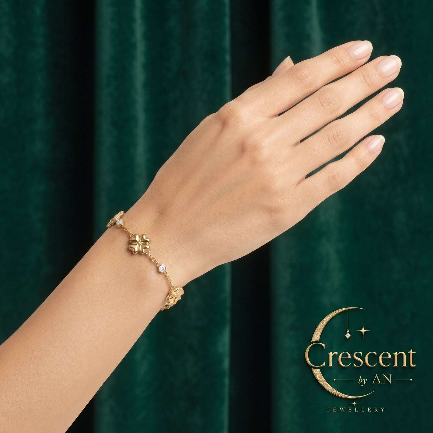 Clover Charm Bracelet