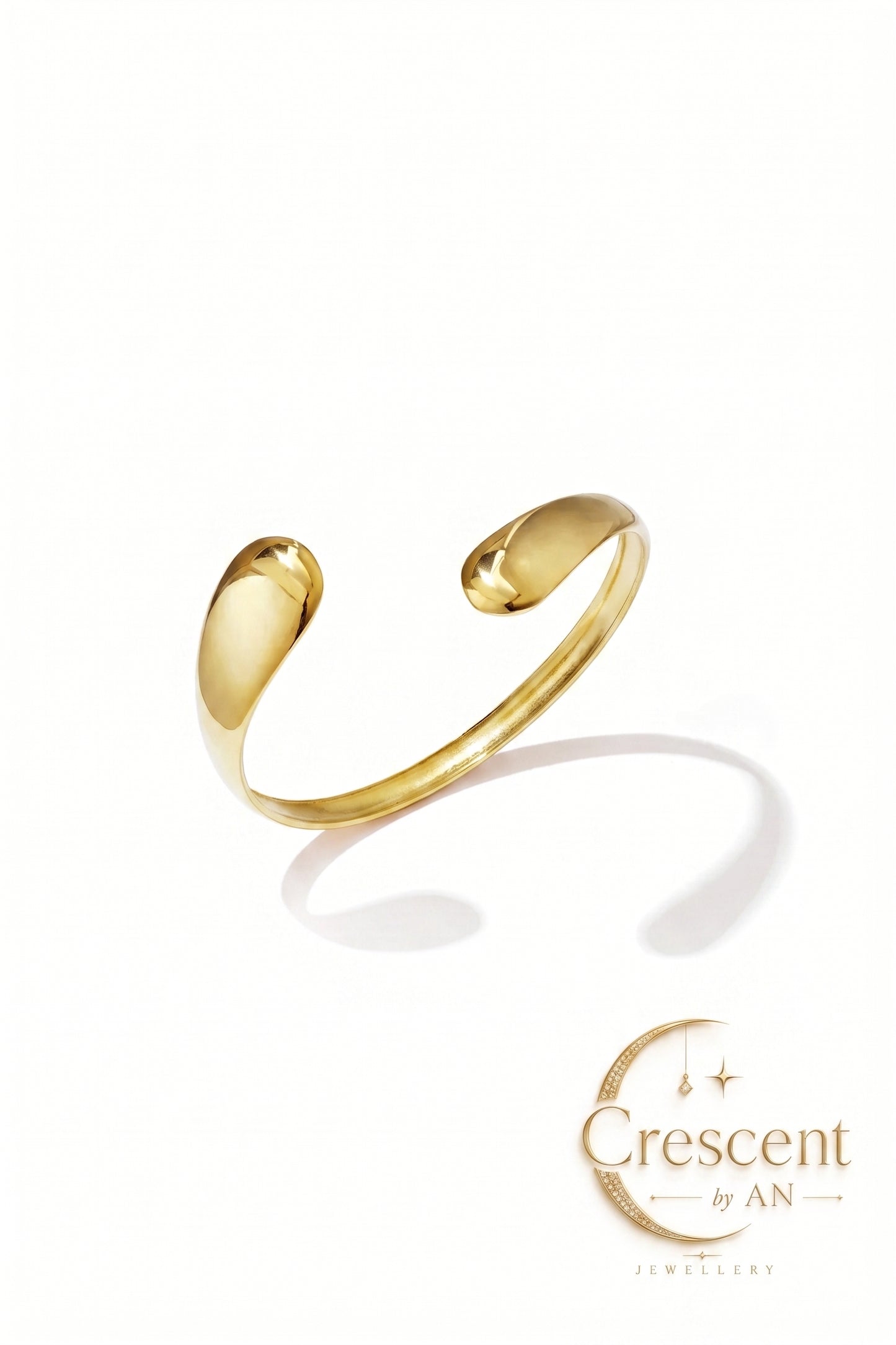 Irregular Open Cuff Bracelet
