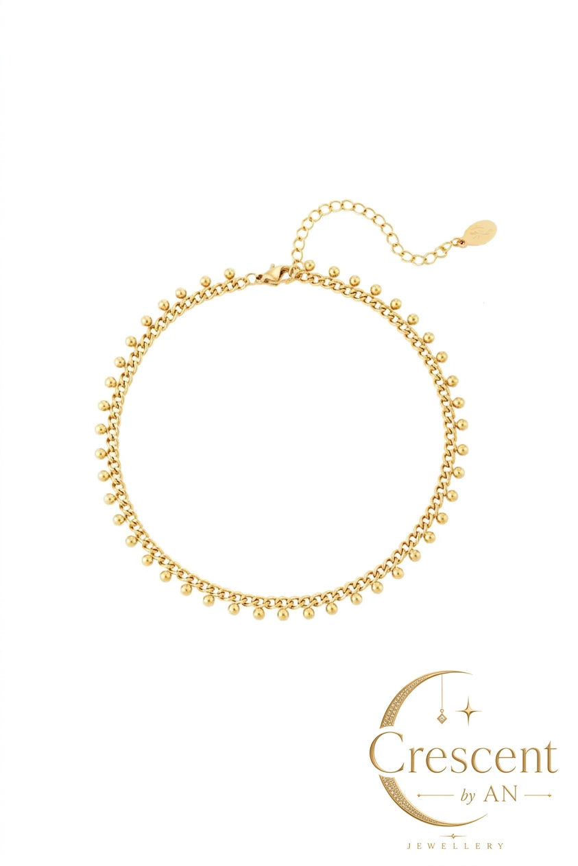 Maya Ball Chain Anklet