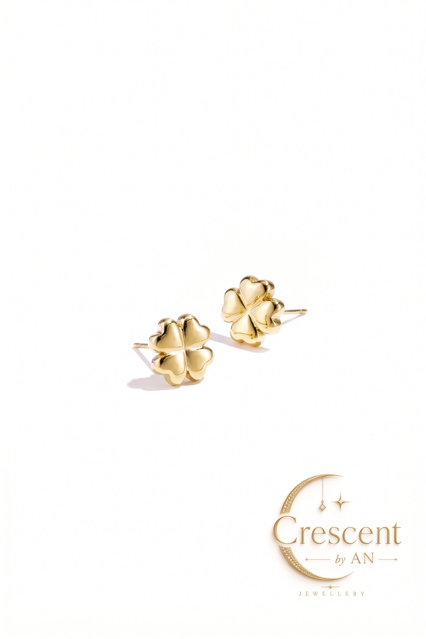 Mini Clover Stud Earrings