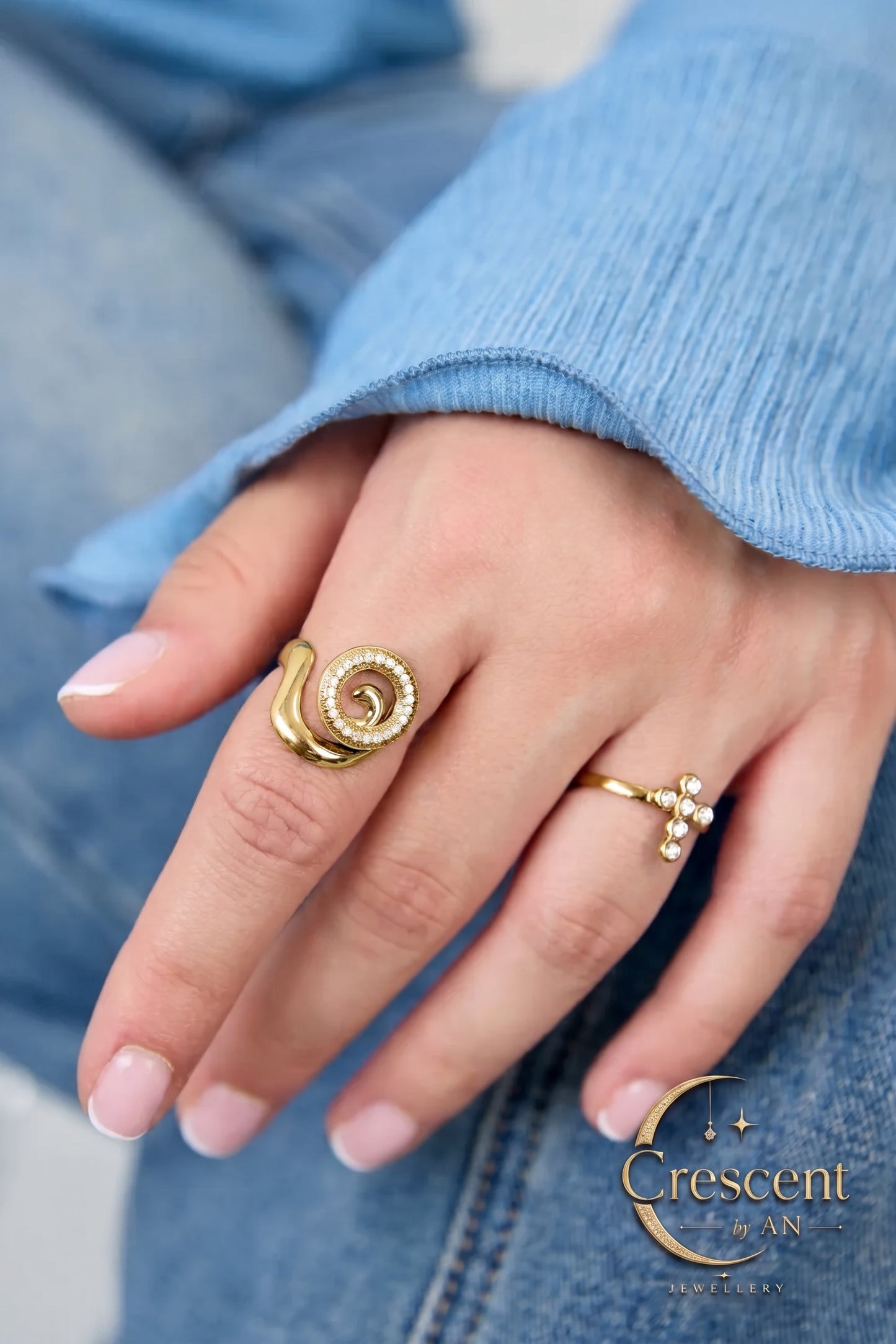 Nautilus Echo Ring